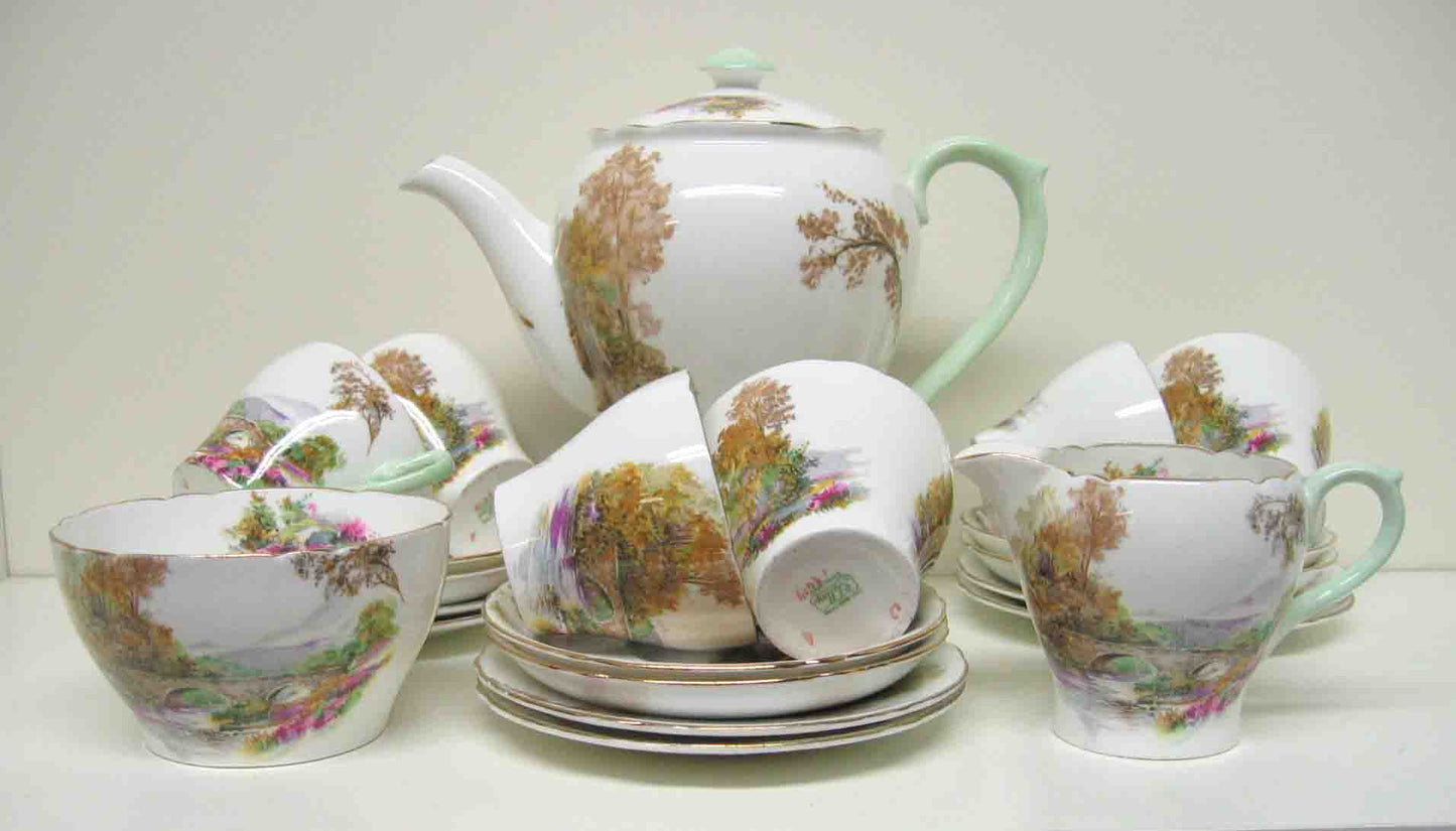 Shelley coffee set