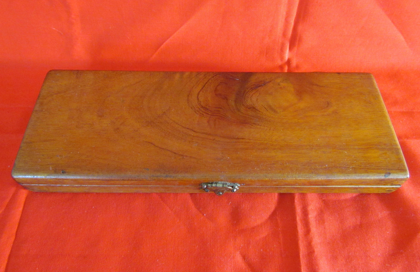 Nickle Plated 21st Birthday Key on Original Wooden Case c1940