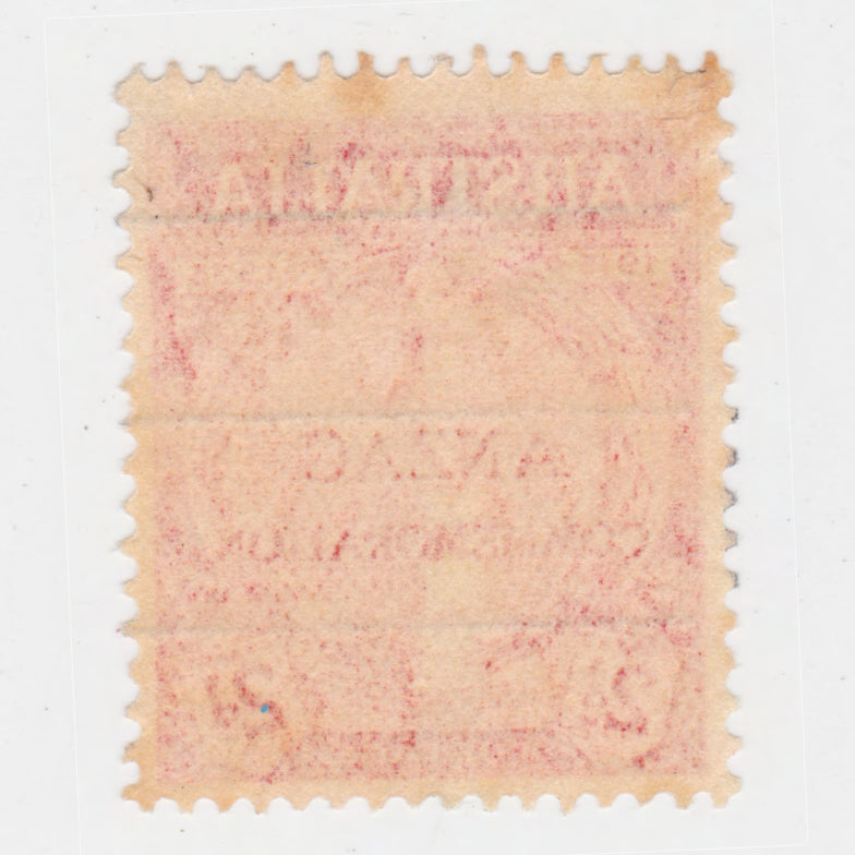 Australian 1935 2 Penny Scarlet Centograph Whithall Stamp