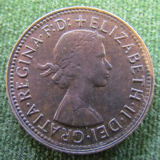 Australian 1959 1/2d Half Penny Queen Elizabeth II Coin - High Grade