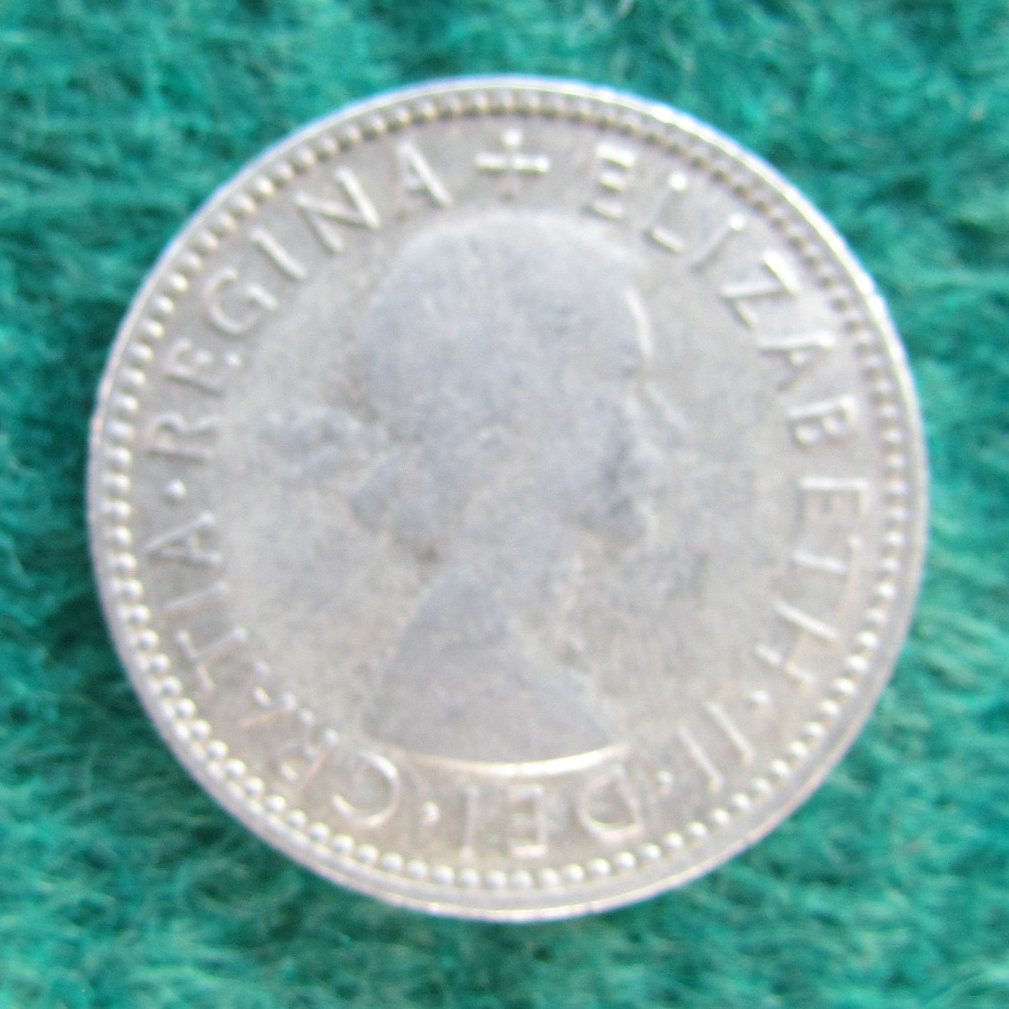 Australian 1953 6d Sixpence Queen Elizabeth II Coin - Circulated