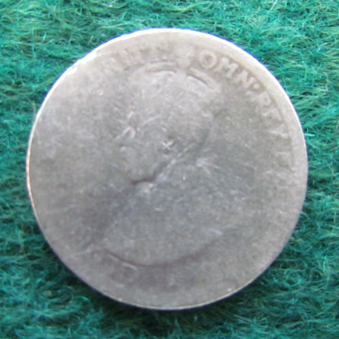 Australian 1911 6d Sixpence King George V Coin - Circulated
