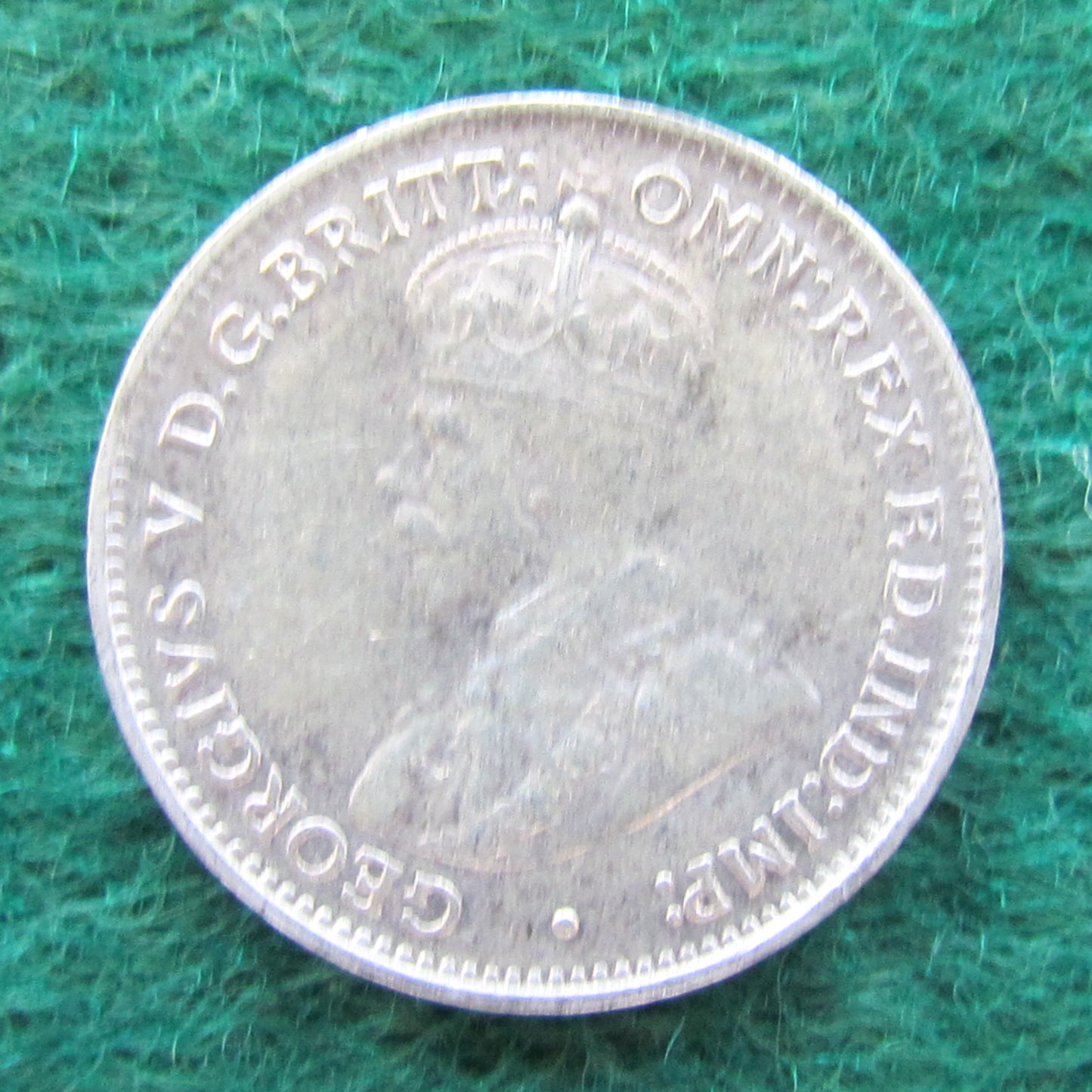 Australian 1926 3d Three Pence King George V Coin Circulated