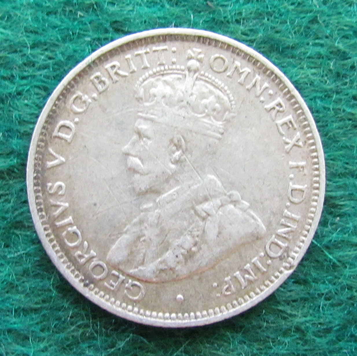 Australian 1926 6d Sixpence King George V Coin - Circulated