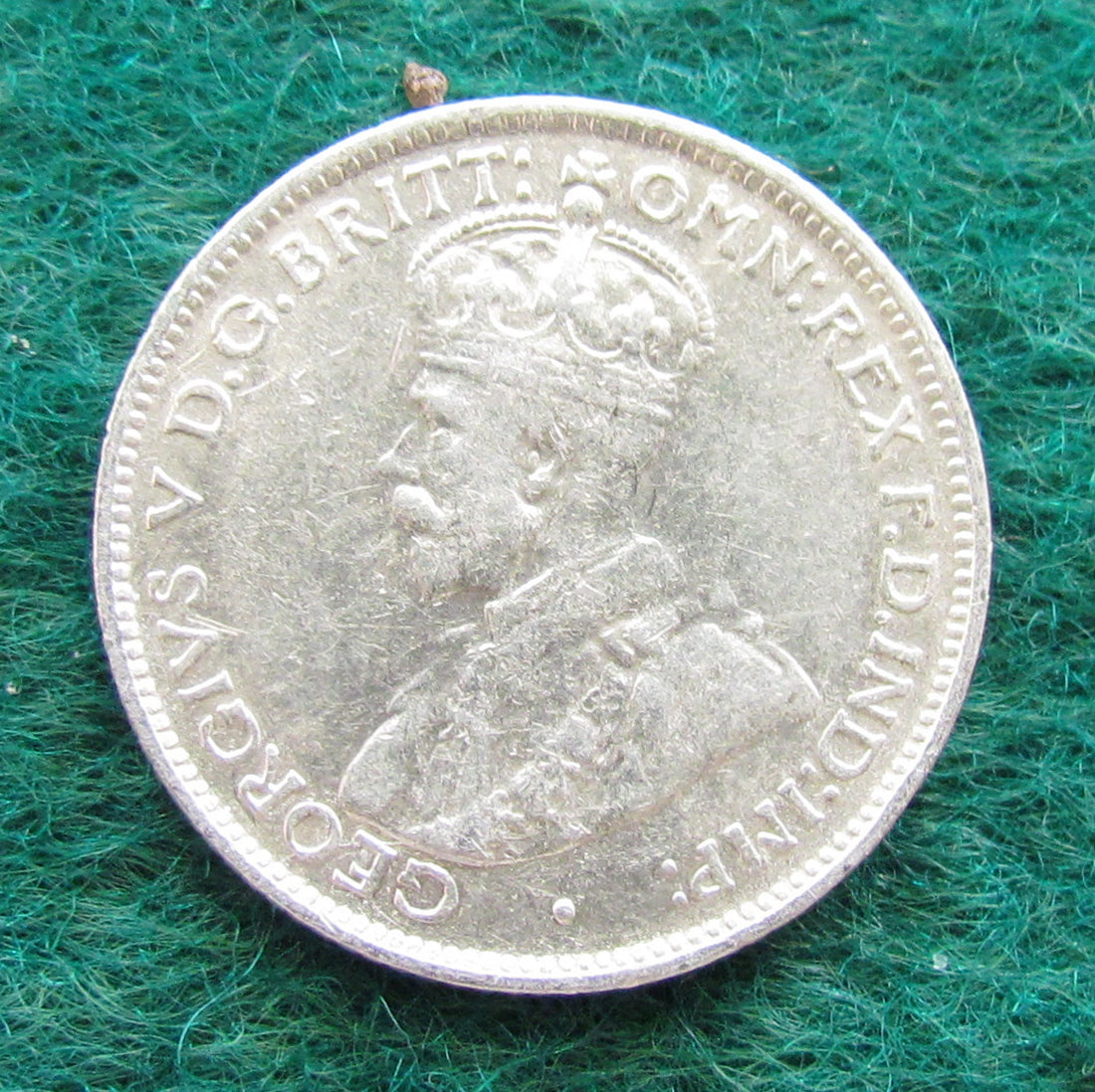 Australian 1935 6d Sixpence King George V Coin - Circulated