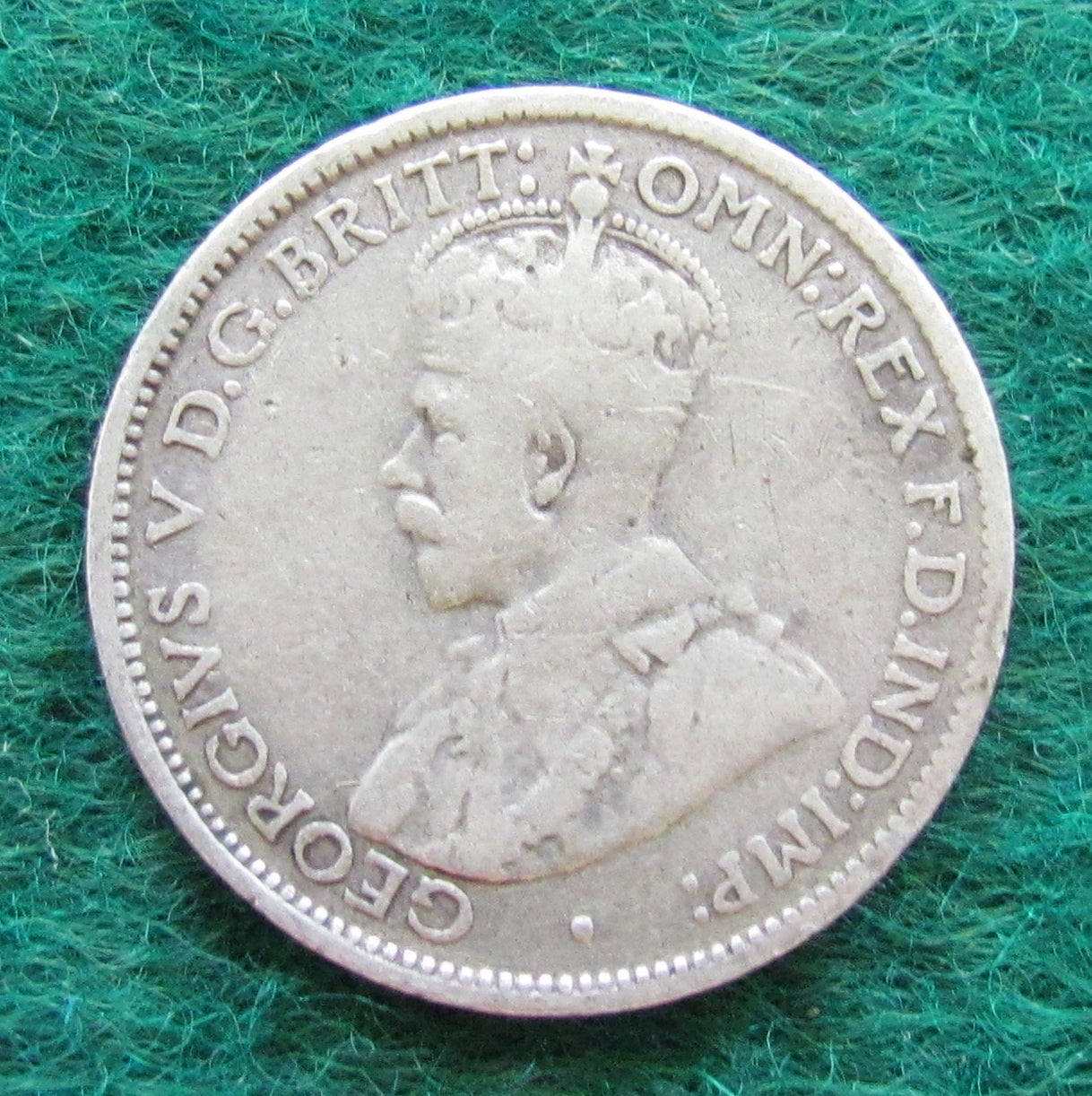 Australian 1936 6d Sixpence King George V Coin - Circulated