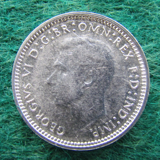 Australian 1948 3d Three Pence King George VI Coin Circulated
