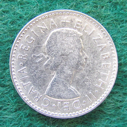 Australian 1954 3d Three Pence Queen Elizabeth II Coin Circulated