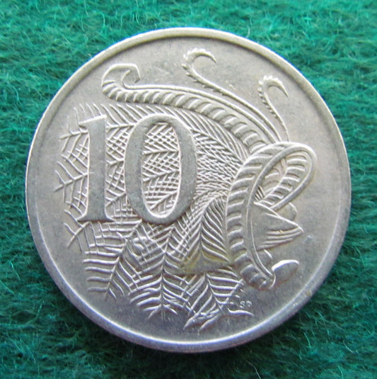 Australian 1966 10 Cent Queen Elizabeth II Coin - Circulated