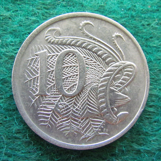 Australian 1967 10 Cent Queen Elizabeth II Coin - Circulated