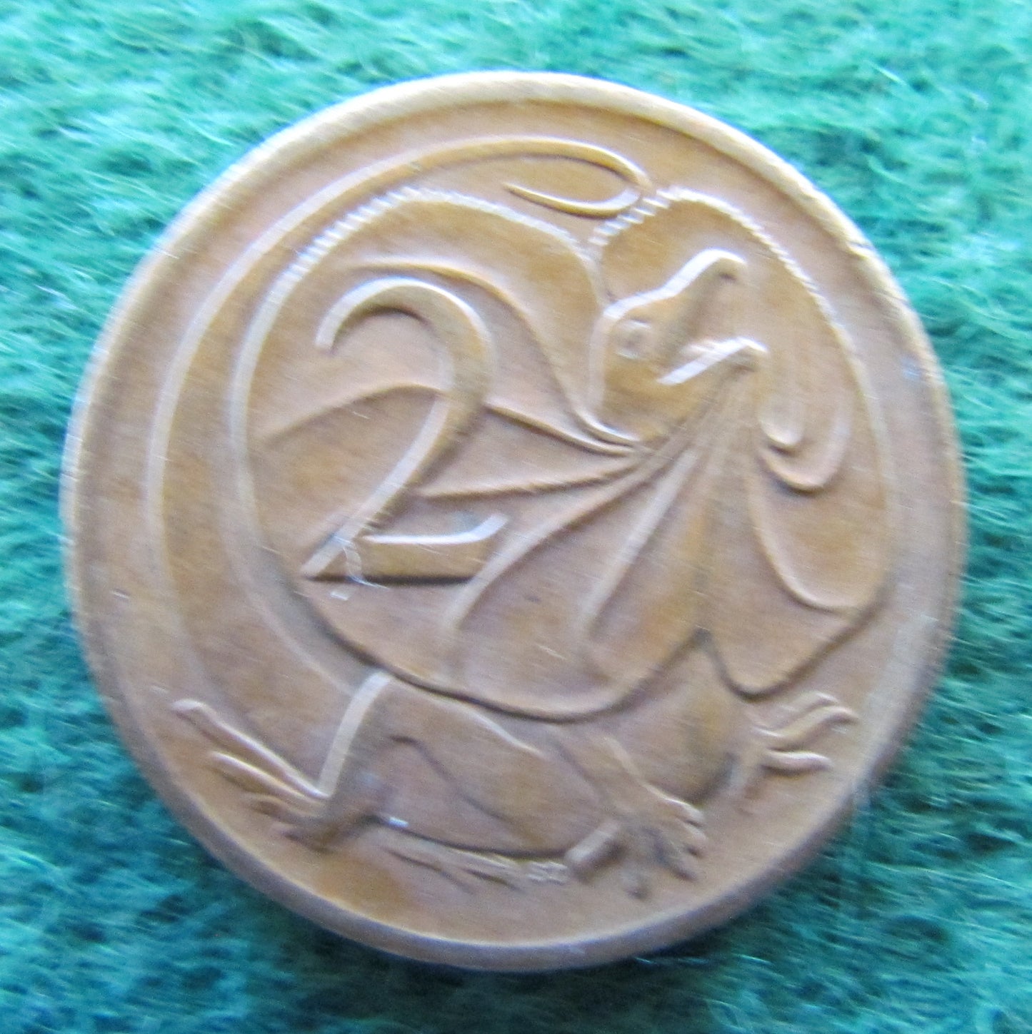 Australian 1969 2 Cent Queen Elizabeth II Coin