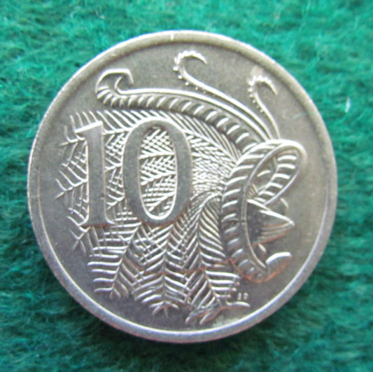 Australian 1975 10 Cent Queen Elizabeth II Coin - Circulated