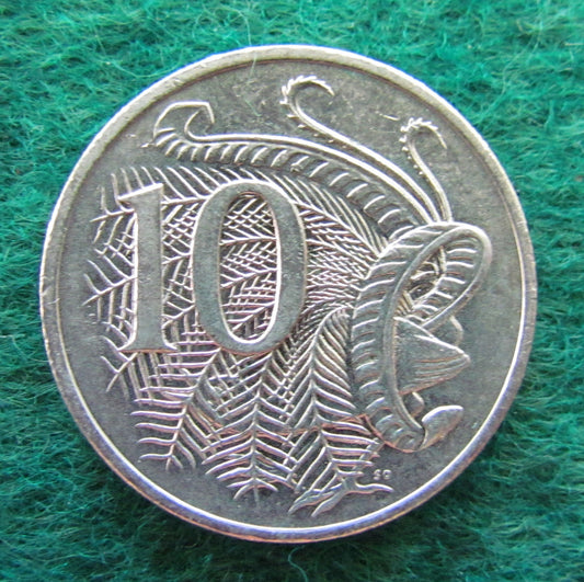 Australian 1992 10 Cent Queen Elizabeth II Coin - Circulated