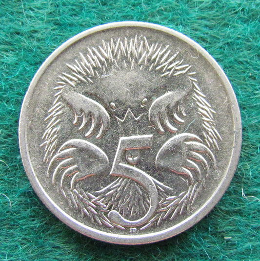 Australian 1992 5 Cent Queen Elizabeth II Coin - Circulated