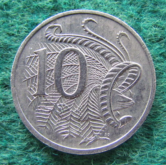 Australian 1997 10 Cent Queen Elizabeth II Coin - Circulated