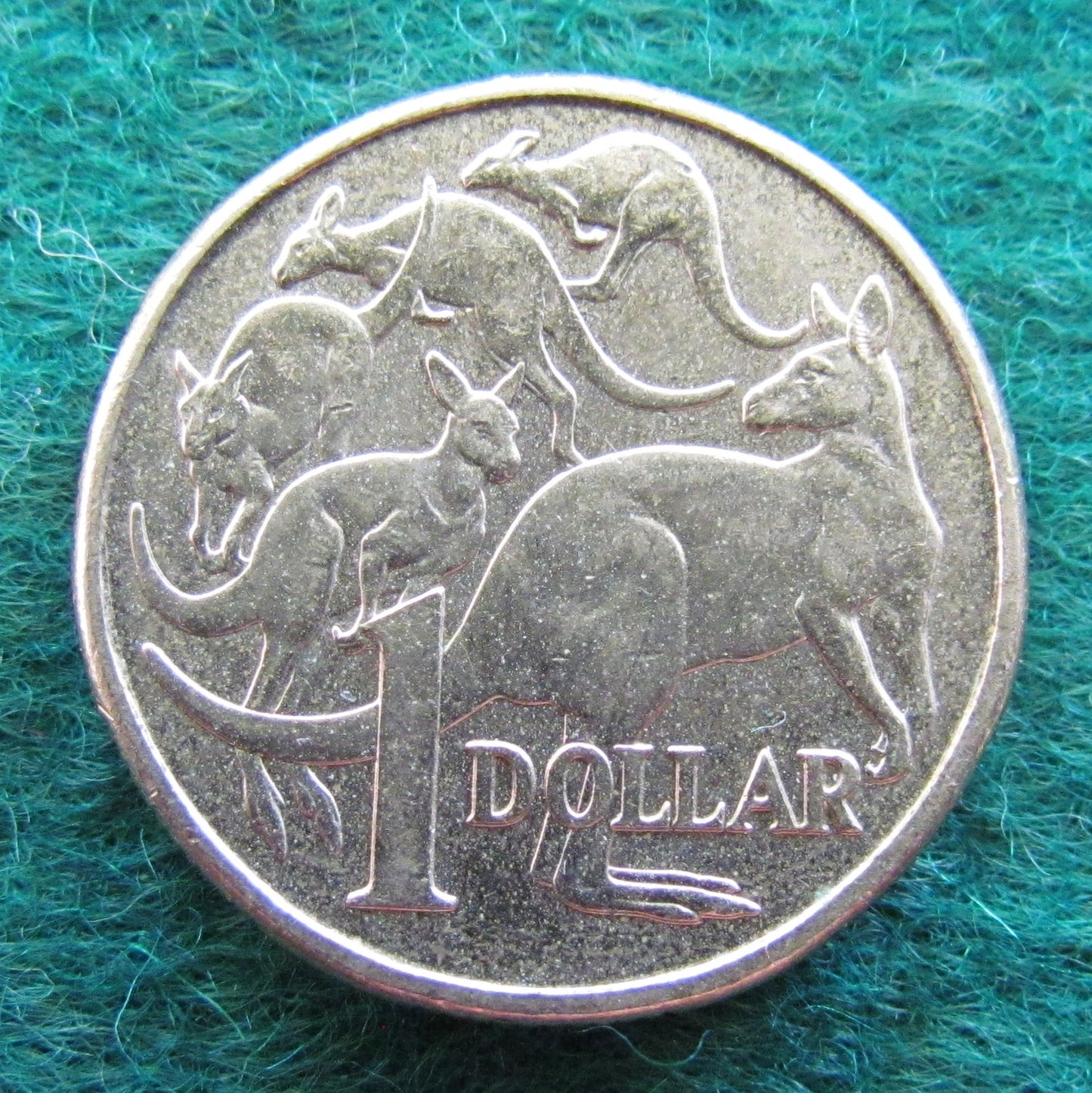 Australian 2016 1 Dollar Queen Elizabeth Coin - Circulated