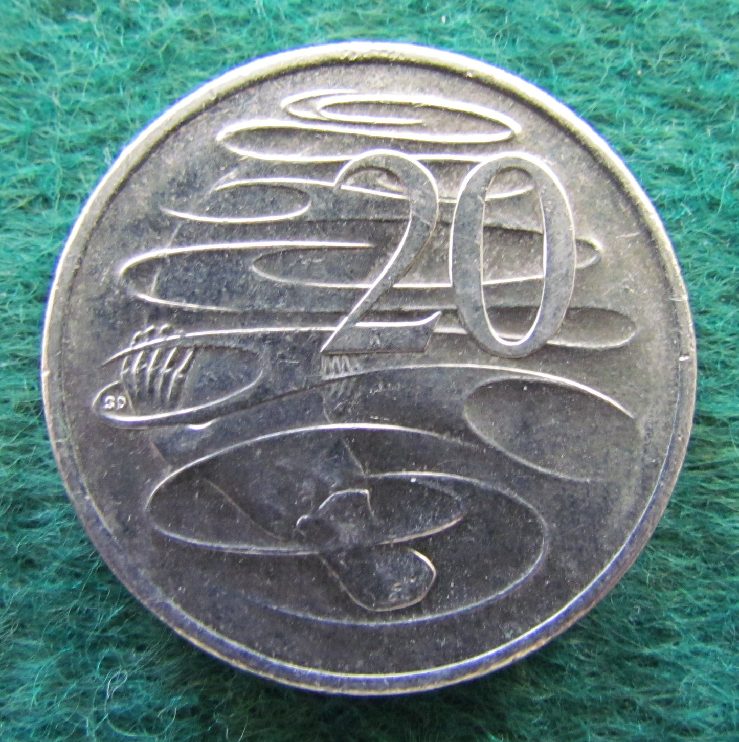 Australian 2016 20 Cent 50 Years Of Decimal Currency Coin - Circulated