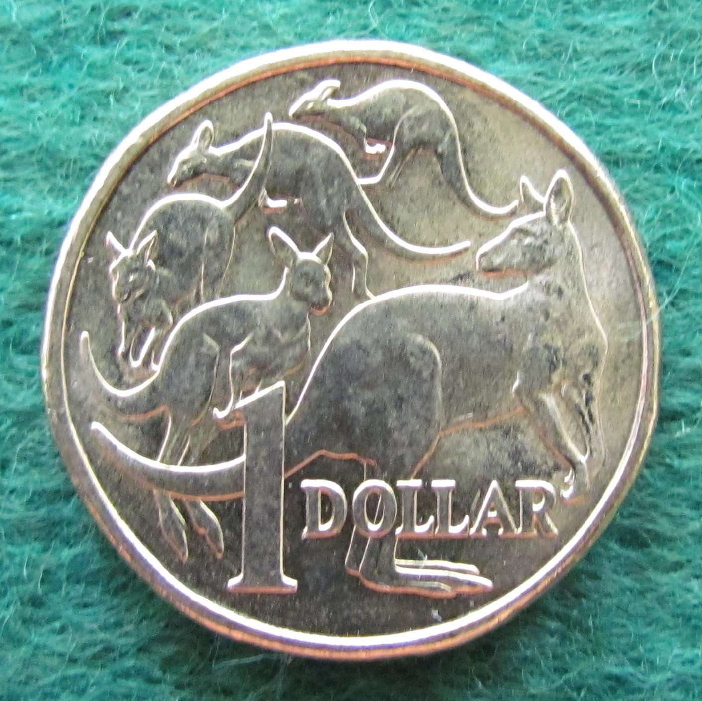 Australian 2018 1 Dollar MOR Queen Elizabeth Coin - Circulated