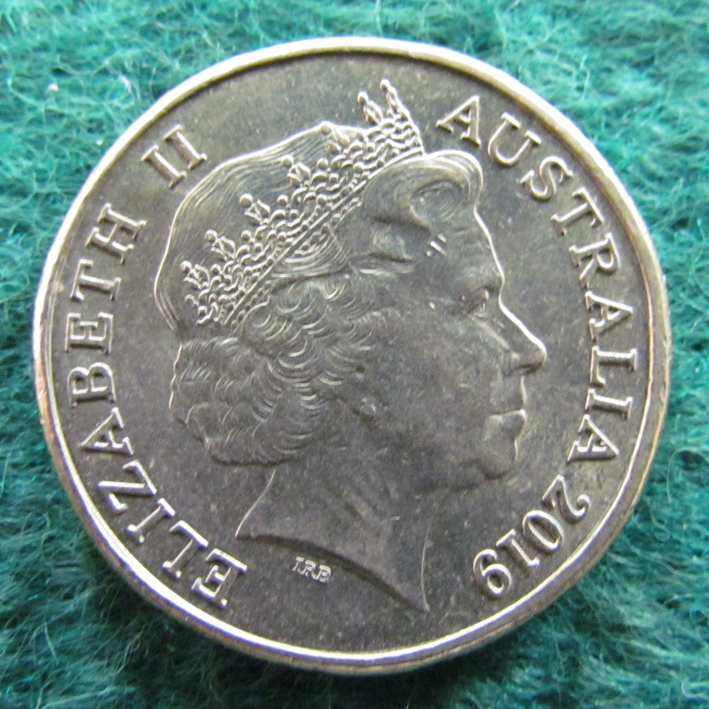 Australian 2019 S 1 Dollar MOR Queen Elizabeth Coin - Circulated