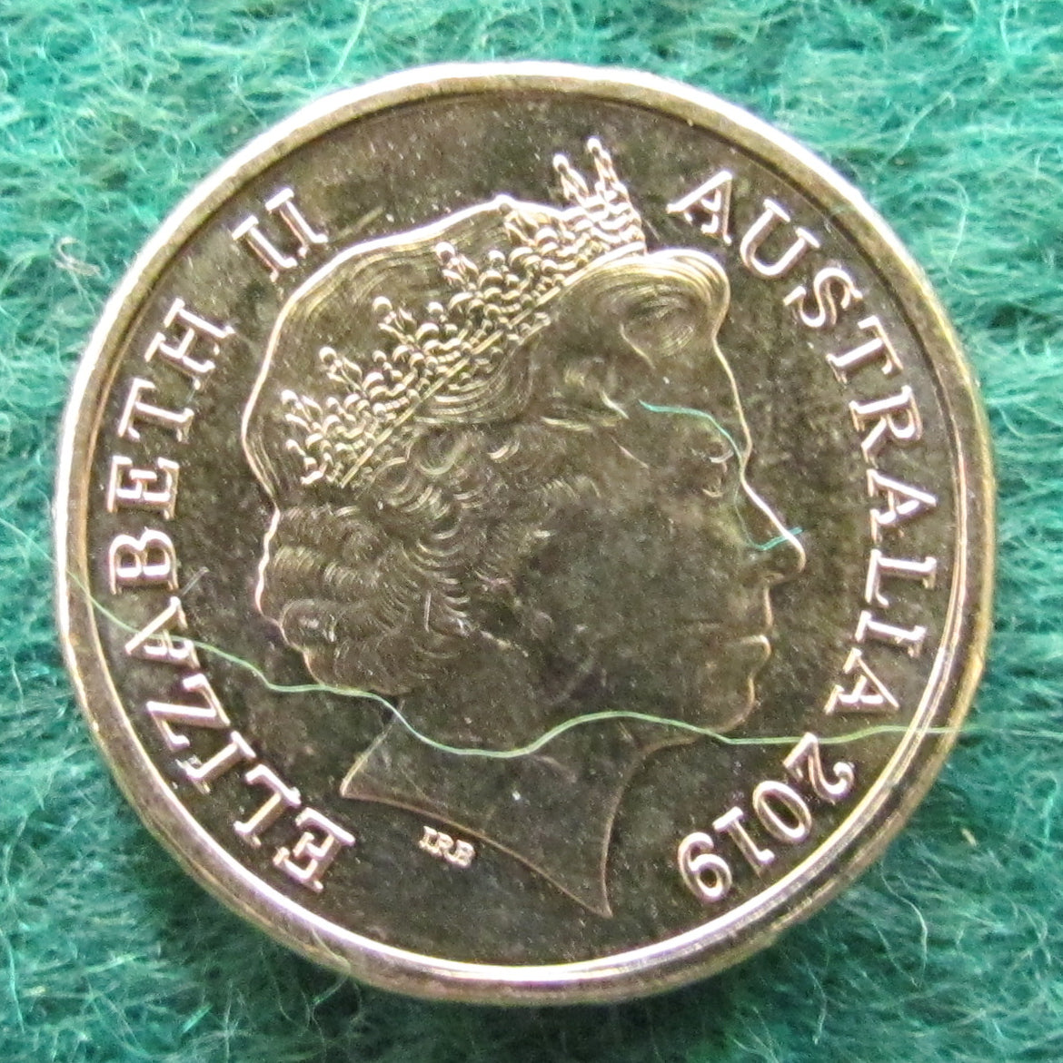 Australian 2019 2 Dollar Mr Squiggle Gus Queen Elizabeth Coin - Circulated