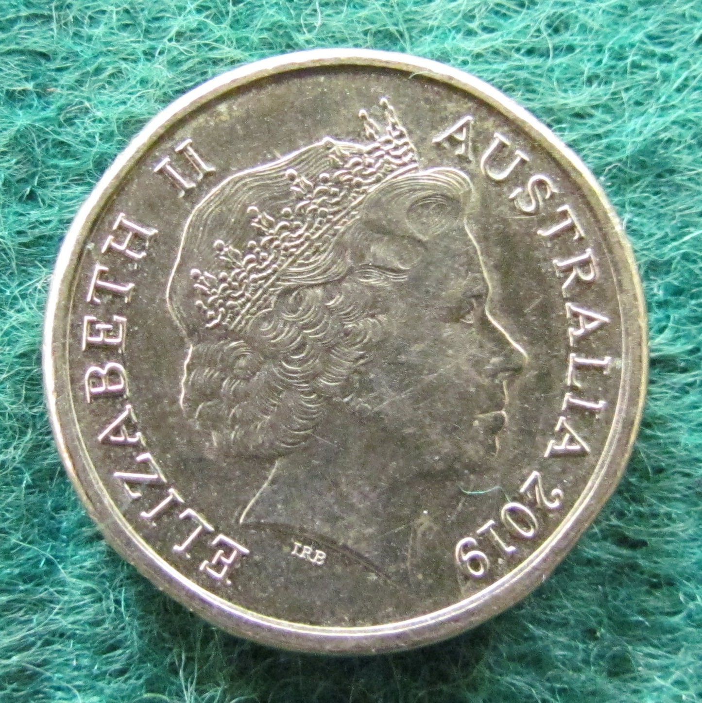 Australian 2019 2 Dollar Mr Squiggle Queen Elizabeth Coin - Circulated