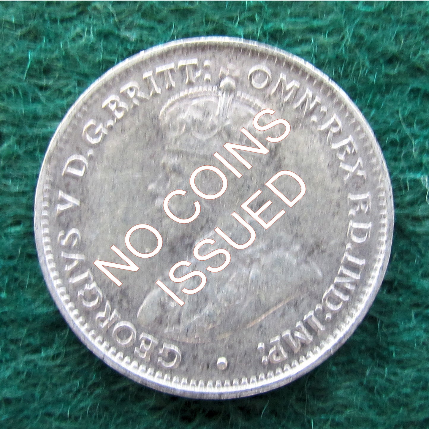 Australian 1930 3d Three Pence King George V Coin