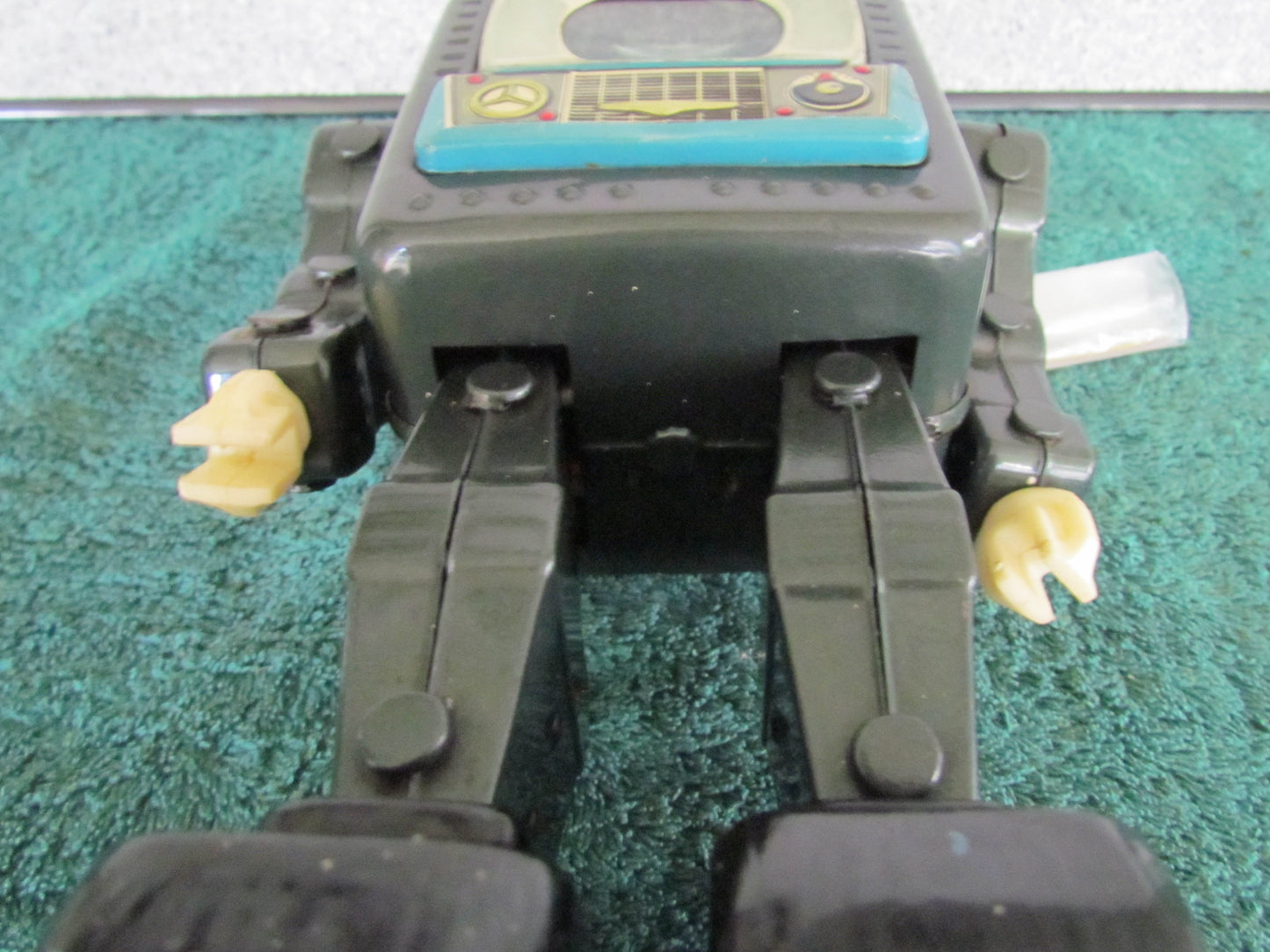 Vintage Alps Super TV Spaceman Tin Plate Japanese Robot 1960's