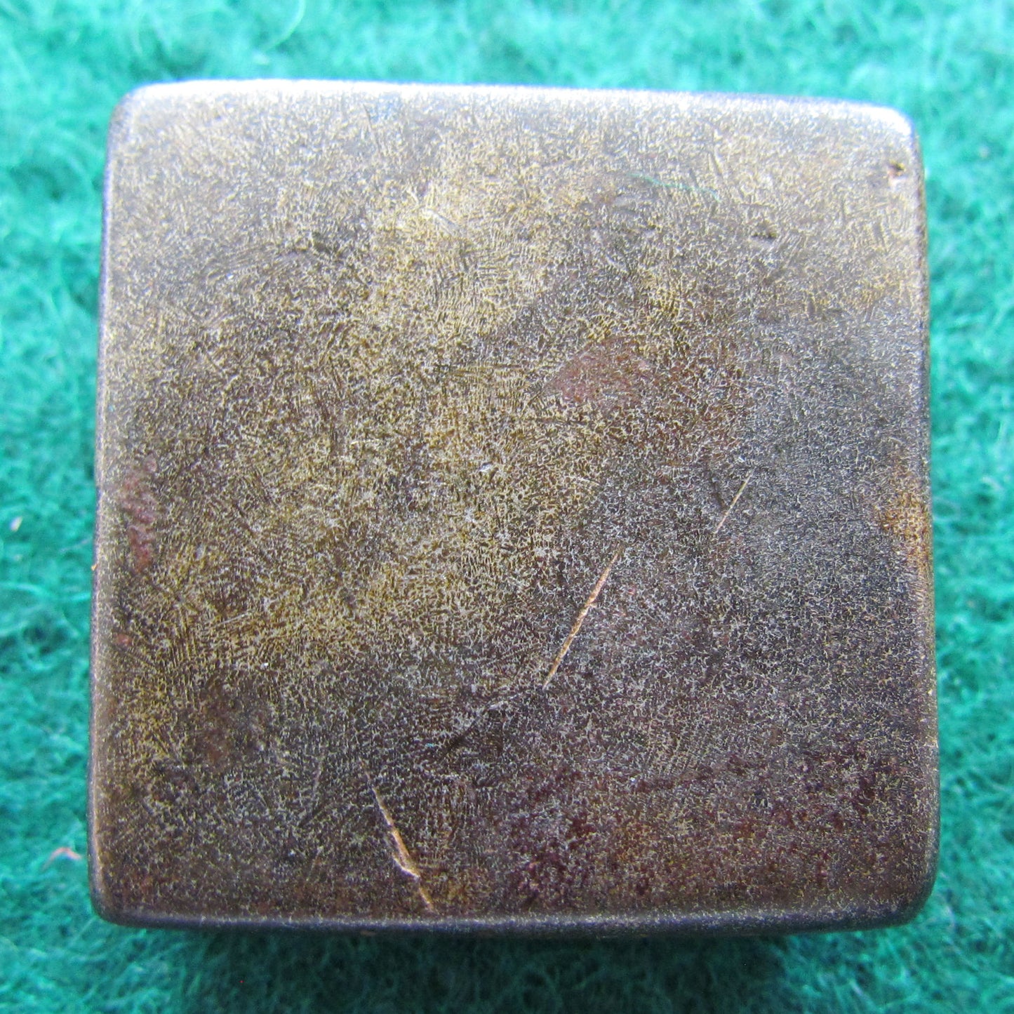 Ashanti Ghana Geometric Cast Brass Gold Weight c.1890