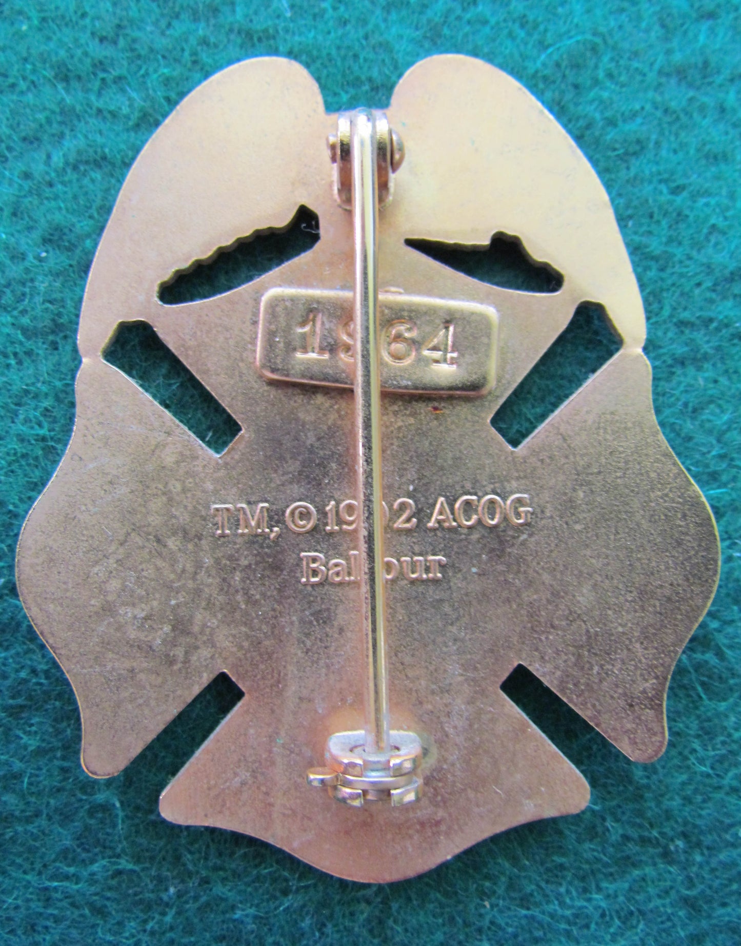 Atlanta Olympics 1996 Firefighters Badge