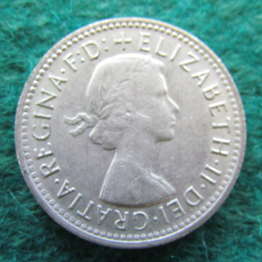 Australian 1961 1/- 1 Shilling Queen Elizabeth II Coin - Circulated