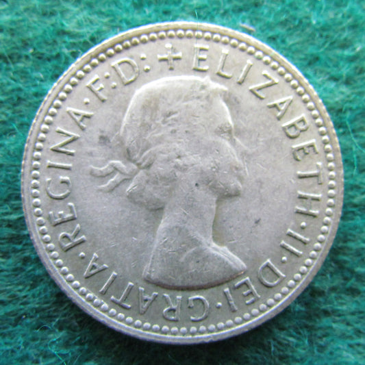 Australian 1963 1/- 1 Shilling Queen Elizabeth II Coin - Circulated