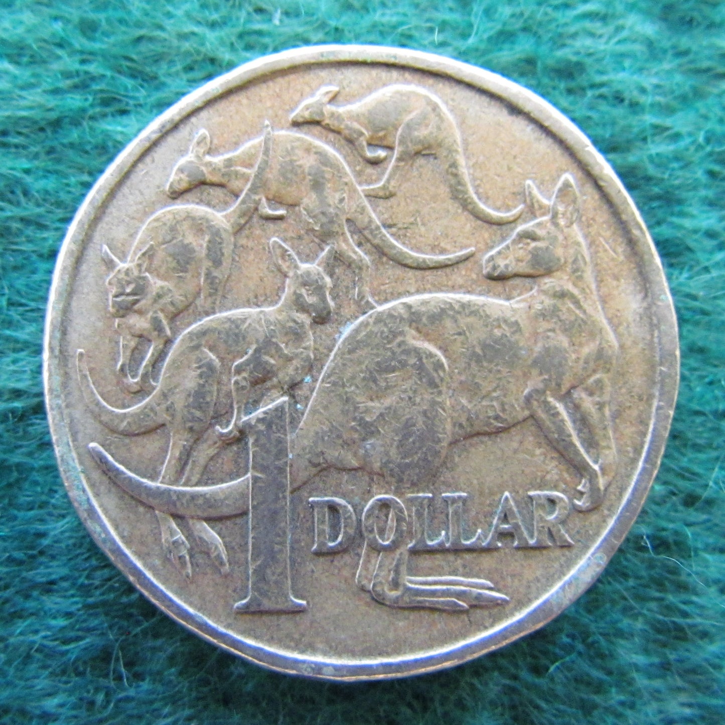 Australian 1998 1 Dollar MOR Queen Elizabeth Coin - Circulated