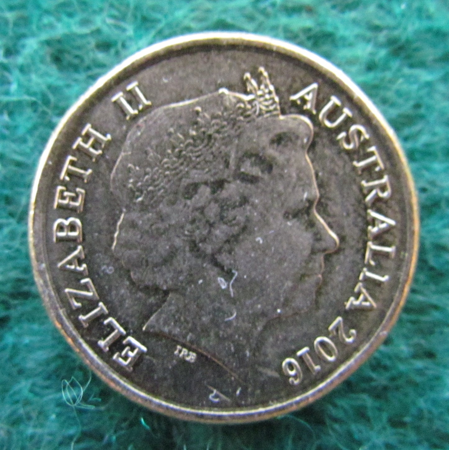 Australian 2016 2 Dollar Paralympics Queen Elizabeth Coin - Circulated