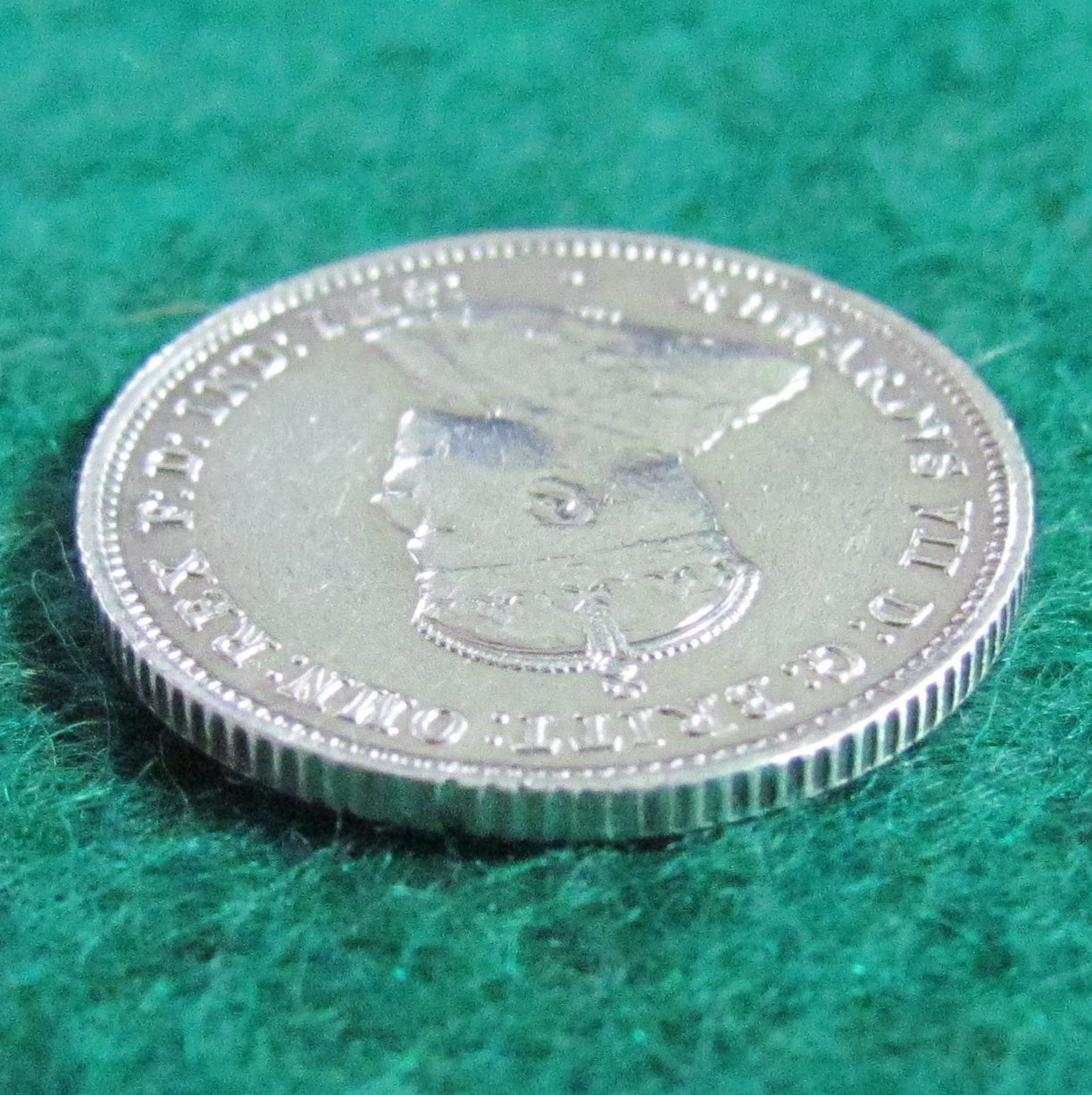 Australian 1910 6d Sixpence King Edward VII Coin - Circulated