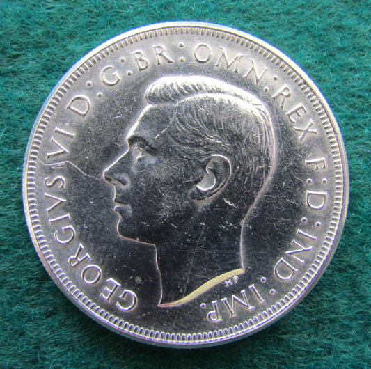 Australian 1937 Crown King George VI Coin