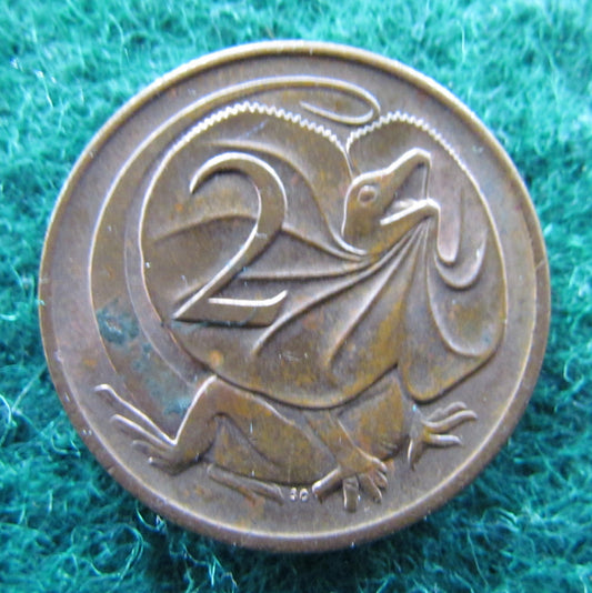 Australian 1975 2 Cent Queen Elizabeth II Coin