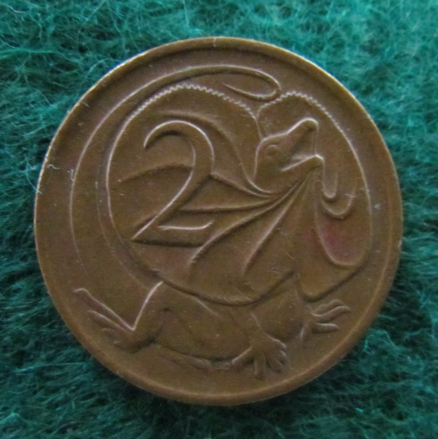 Australian 1976 2 Cent Queen Elizabeth II Coin