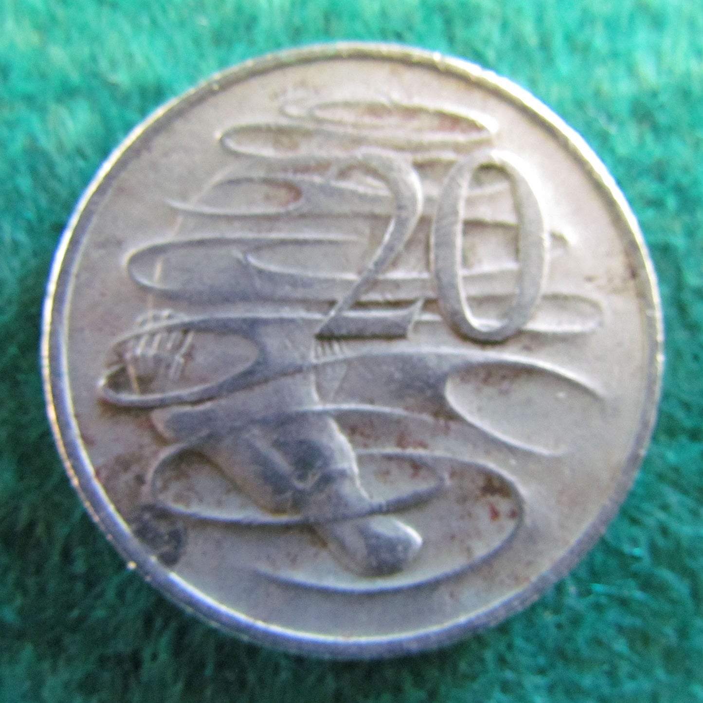 Australian 1977 20 Cent Queen Elizabeth Coin - Circulated