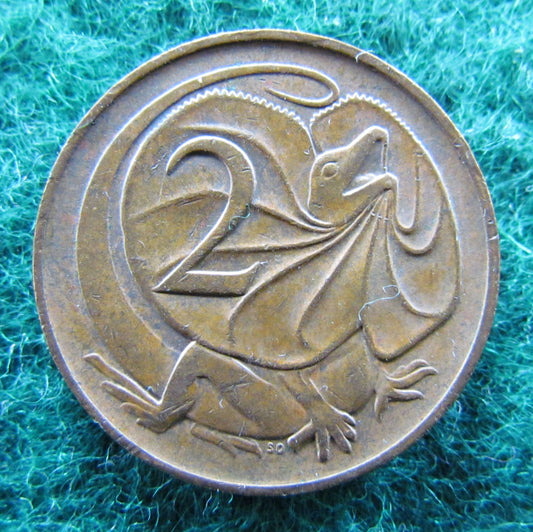Australian 1977 2 Cent Queen Elizabeth II Coin