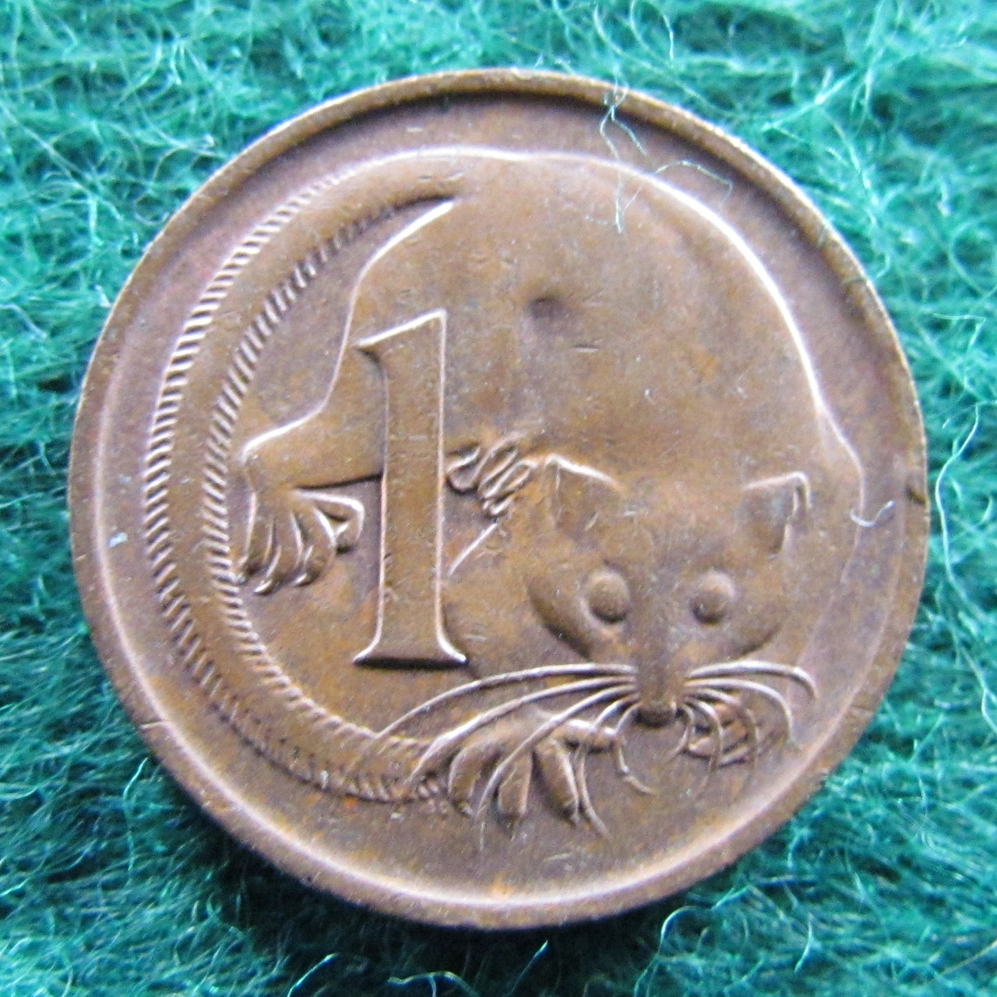 Australian 1980 1 Cent Queen Elizabeth Coin