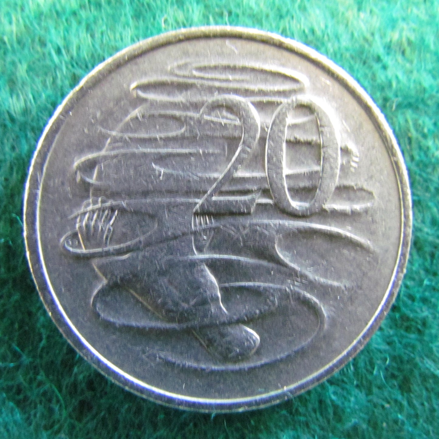 Australian 1980 20 Cent Queen Elizabeth Coin - Circulated