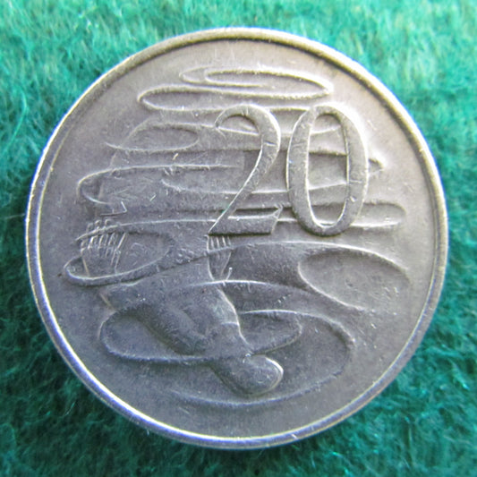 Australian 1982 20 Cent Queen Elizabeth Coin - Circulated