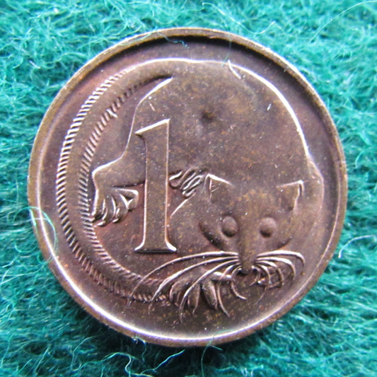 Australian 1988 1 Cent Queen Elizabeth Coin