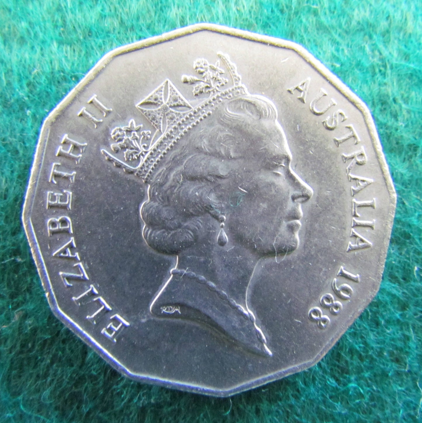 Australian 1988 50 Cent Coin Australia 1788 - 1988