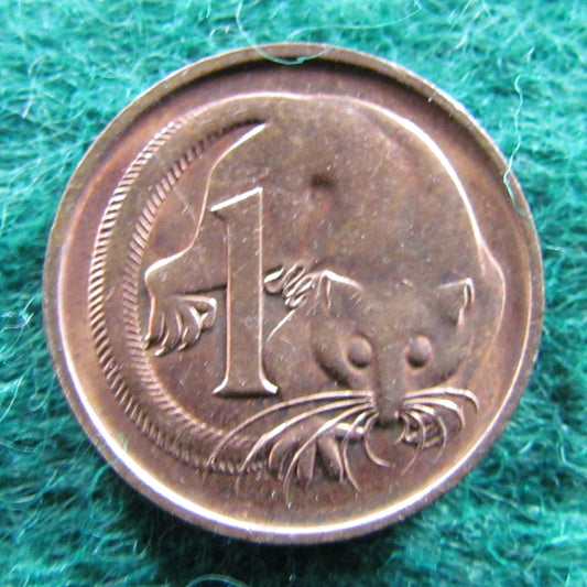 Australian 1990 1 Cent Queen Elizabeth Coin