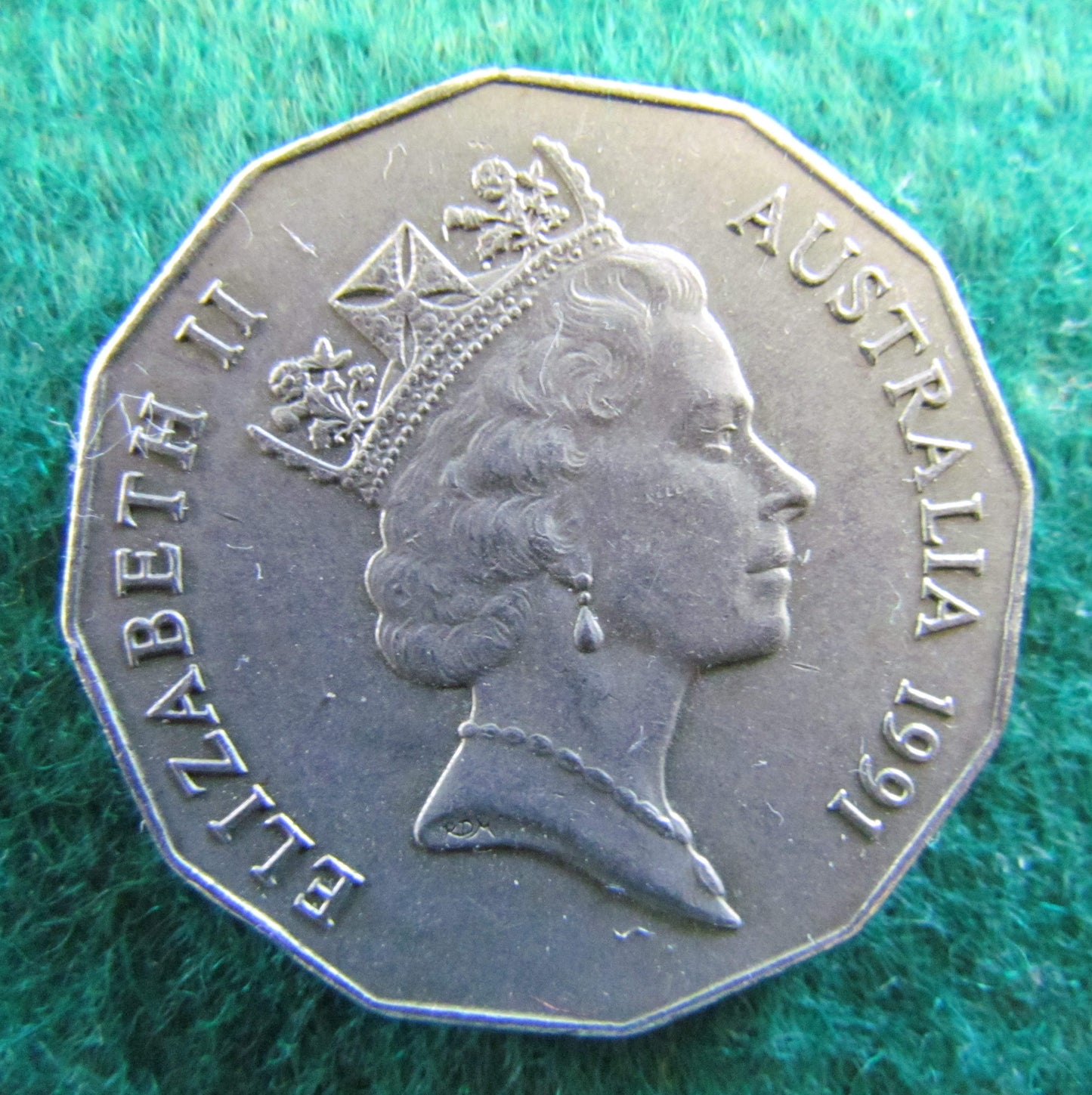 Australian 1991 50 Cent Coin Ram Head