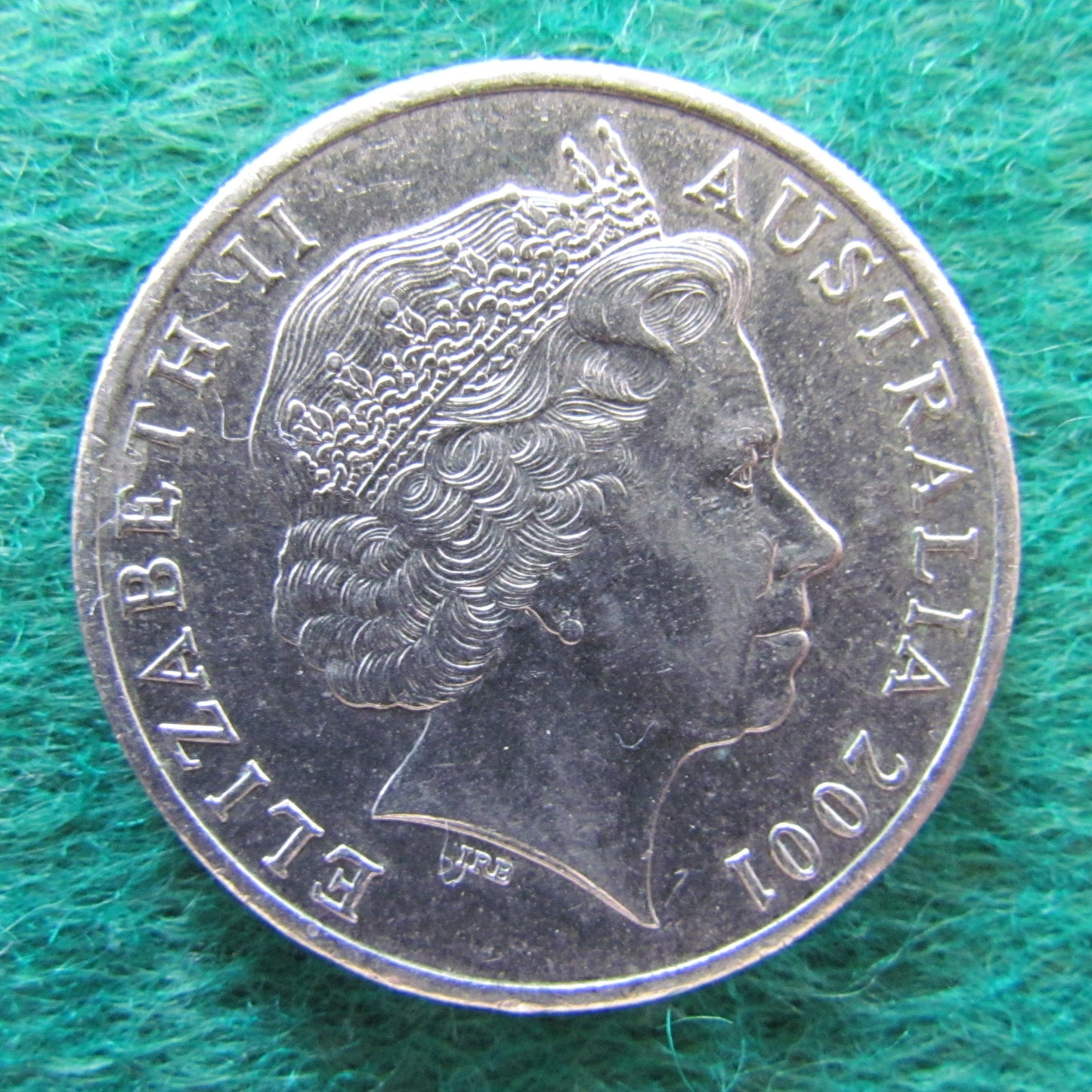 Australian 2001 20 Cent Coin Celebrating The Centenary Of Federation Queen Elizabeth Coin - Circulated