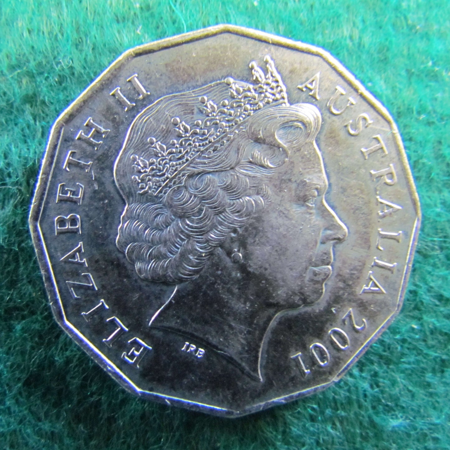 Australian 2001 50 Cent Coin Centenary Of Federation Australia