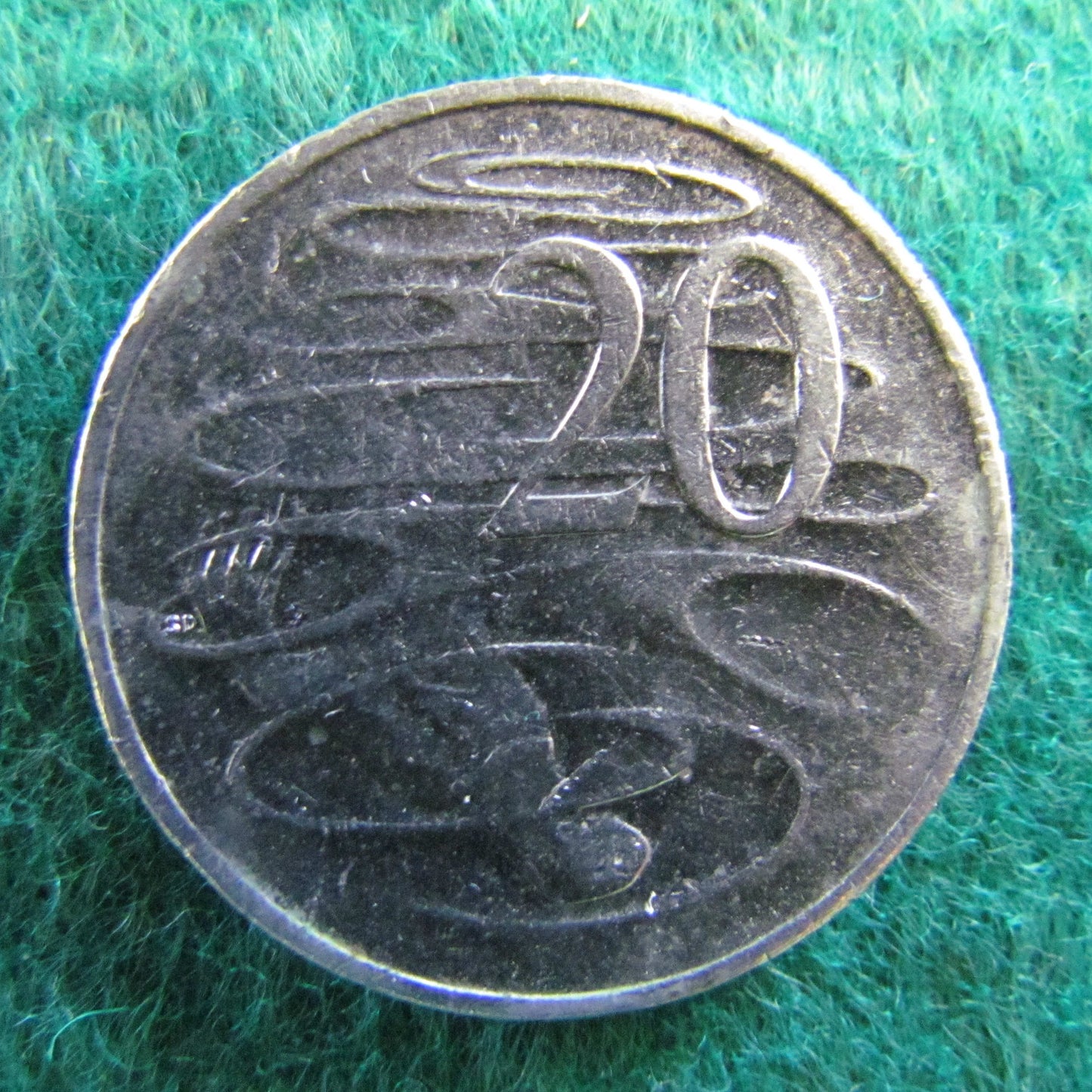Australian 2008 20 Cent Coin - Circulated