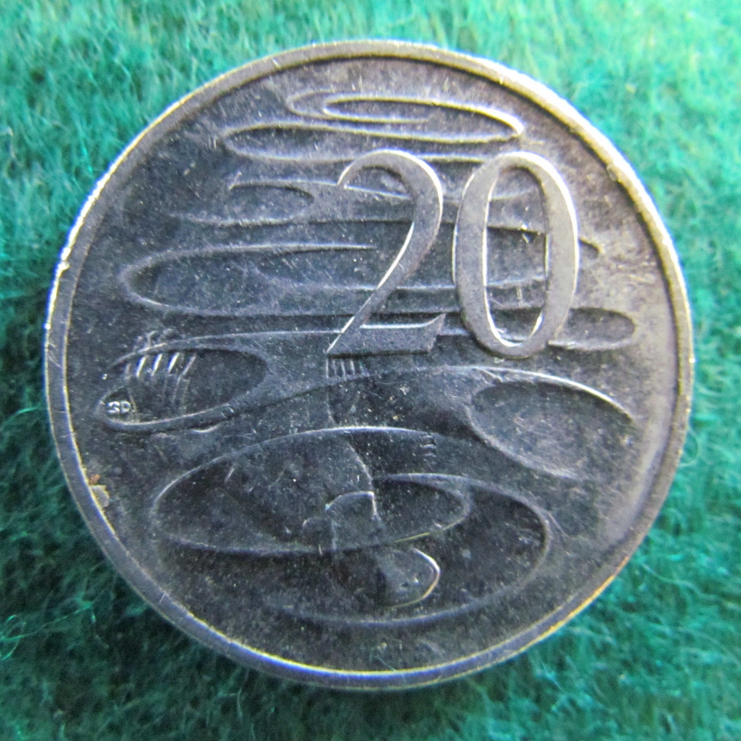 Australian 2012 20 Cent Coin - Circulated